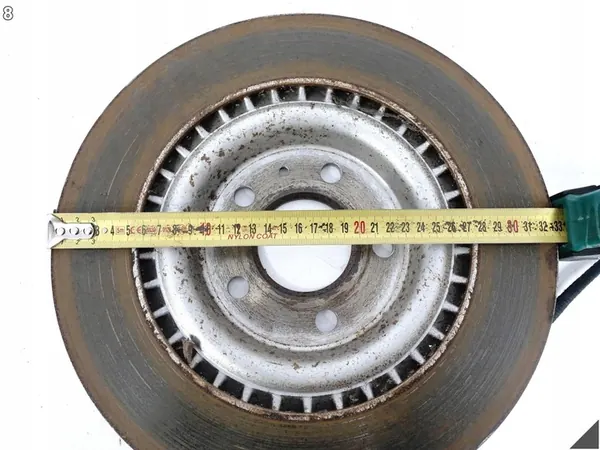 AUDI A7 S7 A6 A8 Remschijven + Blokken Achter OEM 4H0615601H image 9