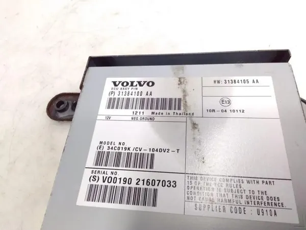 Radion Vahvistin OEM 31384100 Volvo V60/S60/XC60 image 5