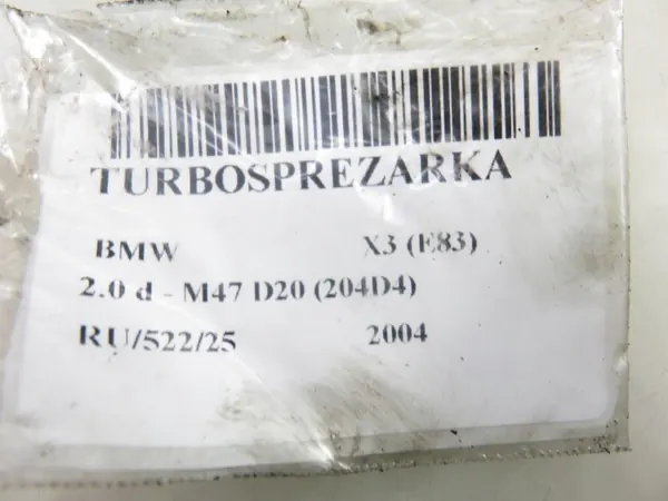Turbo Garrett 750431-5012S - Gebruikte staat image 9