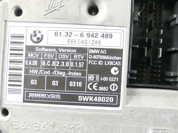 Ontstekingsmodule OEM 6942489 voor BMW 7 E65 3.0D image 10