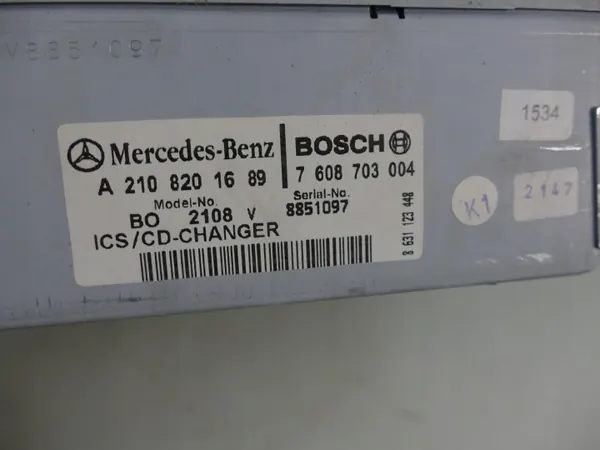 Cambiador CD Mercedes W140 A2108201689 - Usado image 5