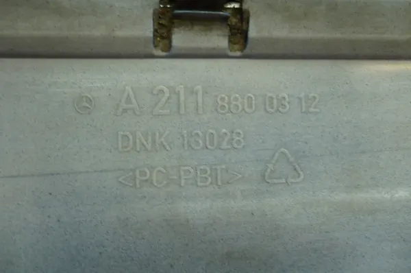 MERCEDES CLASSE E W211 MOULDING PARAURTI POSTERIORE SINISTRO image 8