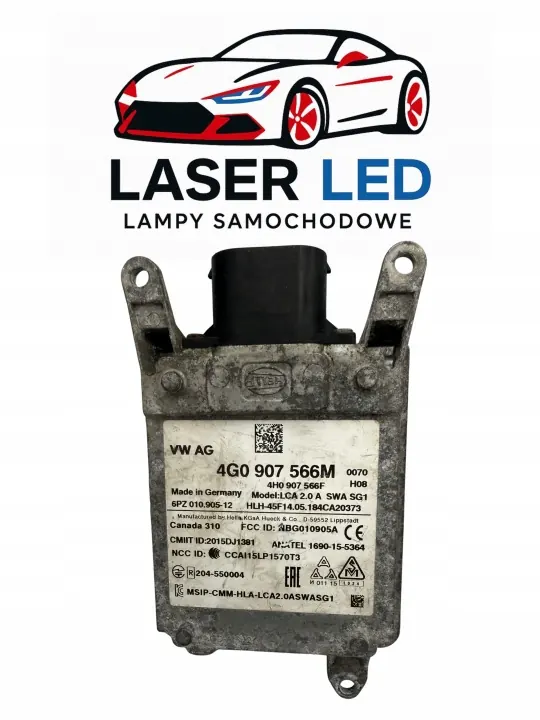 Radar asistente de cambio de carril Audi A6 C7 A7 derecho OEM 4G0907566M image 2