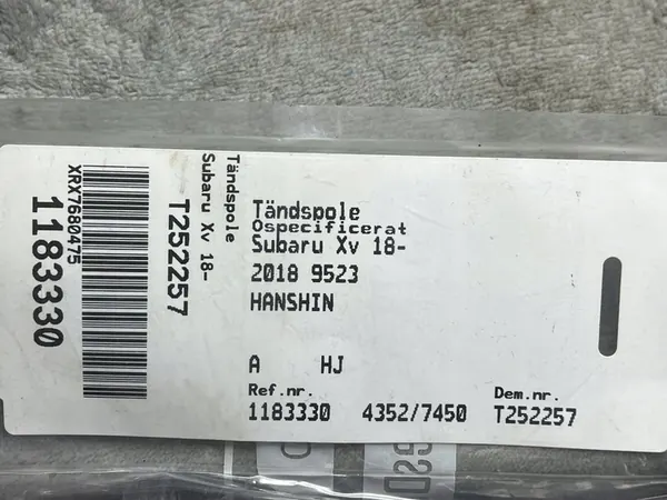 Zündspule Subaru XV II 22433AA740 image 5