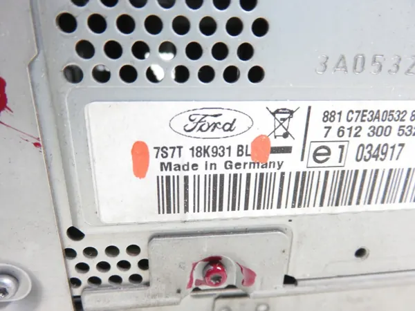 Radio Navigation Ford Galaxy MK3 OEM 7S7T-18K931-BL image 4