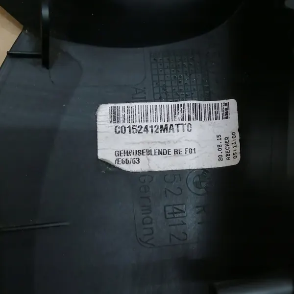 BMW OE Alapintainen Peilin Kotelo Oikea E60 F10 F01 image 6