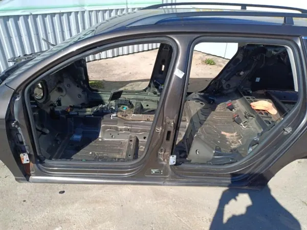 Pilar Cuarto OEM 21146/Wrakowisko VW Passat B7 Izquierda Trasera image 2