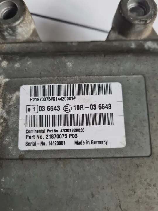 AdBlue-styrenhet OEM 21870075 P03 för Renault Volvo image 3