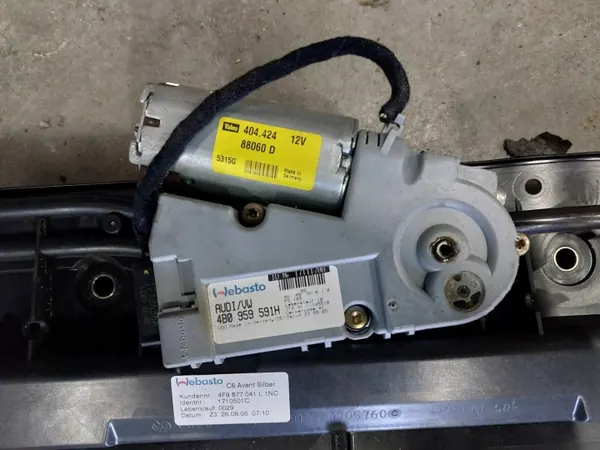 Toit Ouvrant Audi A6 C6 Avant OEM 4B0959591H 4F9877041L image 3