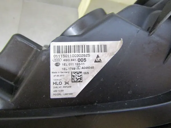 Xenon Scheinwerfer Links Audi A6 C7 11-14 LH 4G0941005 image 6