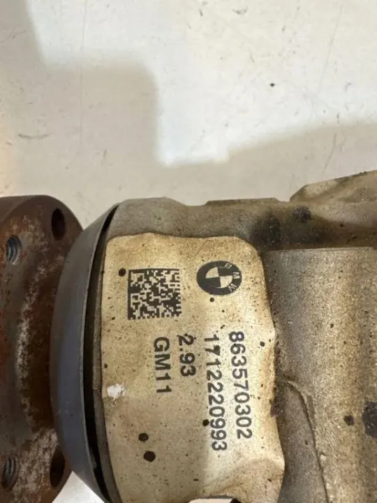 Front Reducer BMW 5 (G30) 171222099 4.0L 2018 image 4