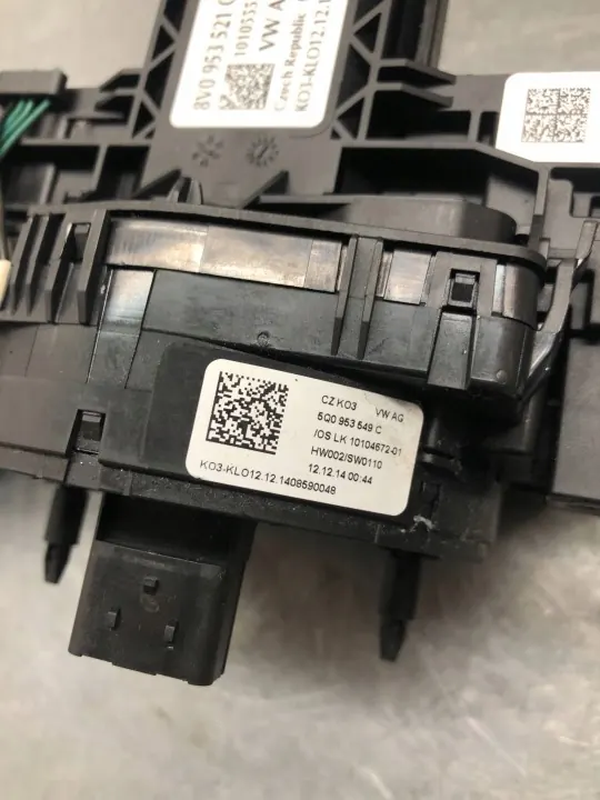 OEM 5Q0953549C hämähäkkikytkin kokonainen Audi A3 8V:lle image 9