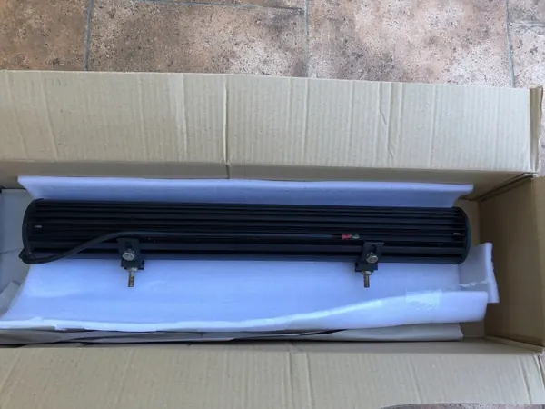 AUXTINGS 57cm 22" 324W Barre LED Triple Rang Travail image 4