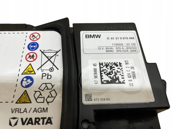 Batería AGM Start-Stop OEM 9878488 12V 50Ah image 4