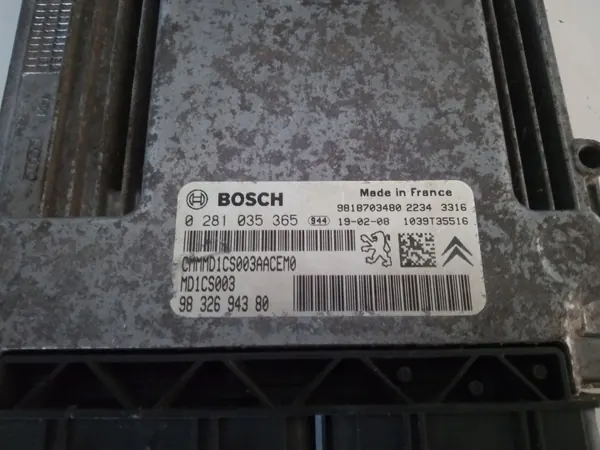 Motor ECU Controller OEM 0281035365 voor Peugeot Citroen image 5