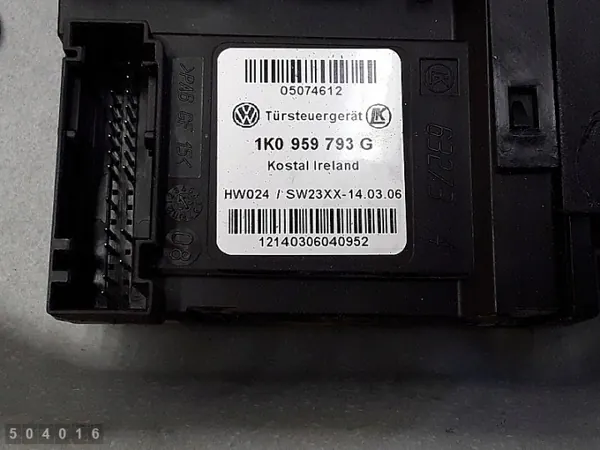 Regulador de janela VW Touran OEM 1T1837729AG Usado image 5