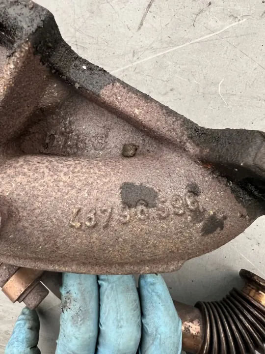 Collecteur d'échappement Alfa Romeo 166 2.4 JTD OEM 46796596 image 4