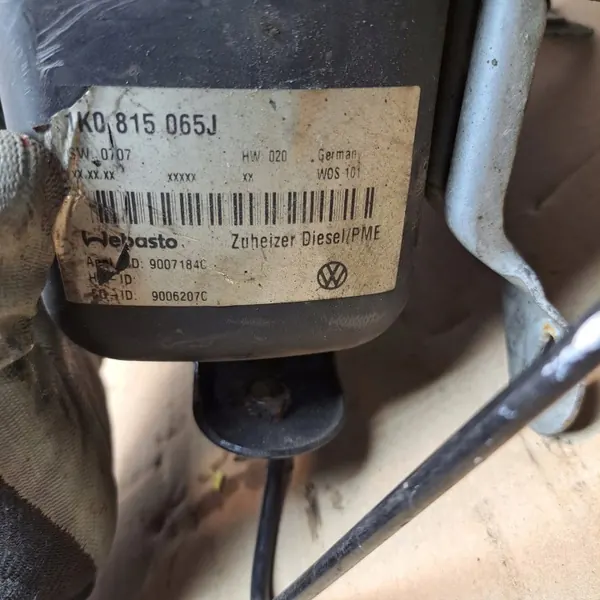 Webasto seisontalämmitin VW Touran 1K0815065J OEM 7117159 image 5