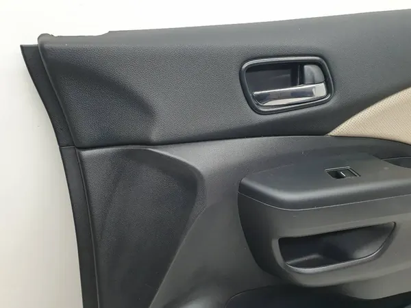 Painel de Porta Dianteira Direita Honda CR-V Couro Bege OEM image 2