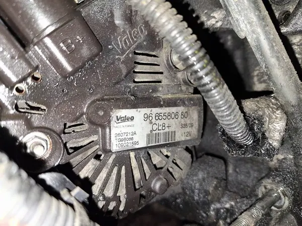 Citroen Berlingo Vaihtovirtageneraattori 2009 1.6L 9665580680 image 3