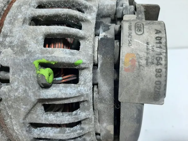 MERCEDES CL203 COUPE C180 2.0 16V Alternator Bosch 120A image 3