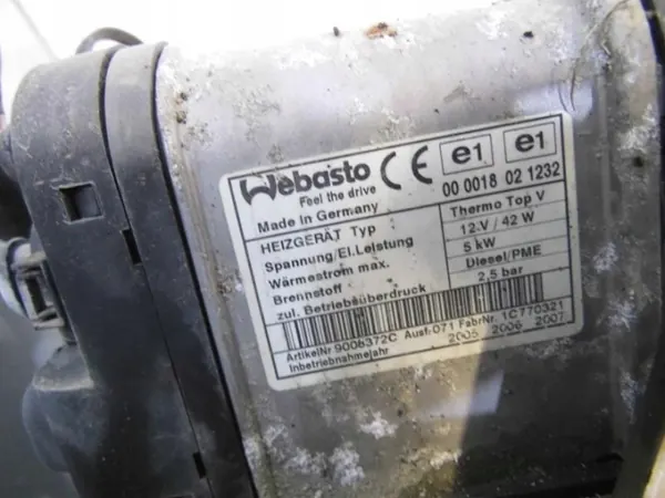 Webasto Heizung VW Passat B6 1.9 TDI - OEM passat b6 vebasto image 3
