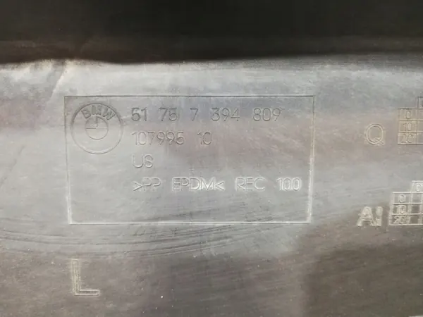 BMW OEM 7394809 Escudo Tanque Combustível Esquerdo image 3