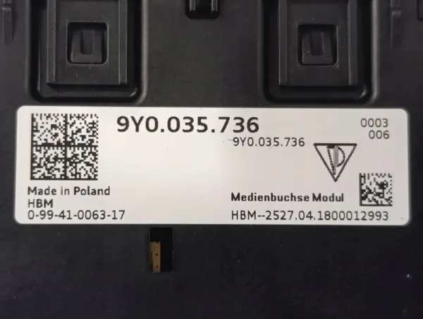 Porsche USB-aansluiting OEM 9Y0035736 voor Cayenne image 7