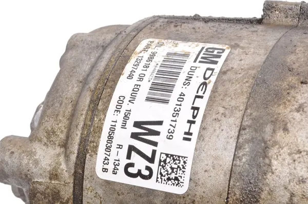 OPEL ASTRA J MERIVA A 1.4 16V AC Kompressori 13297440 WZ3 image 4