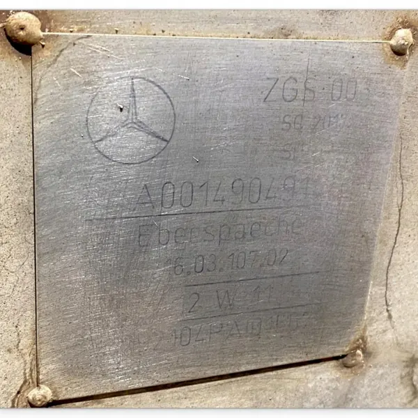 A0014904914 Mercedes-Benz Schalldämpfer - Gebrauchtes OE-Teil image 5