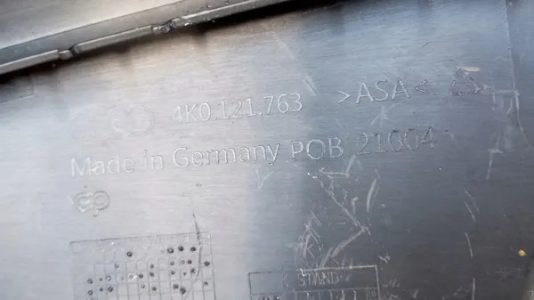 Volante de ar esquerdo AUDI A6 C8 4K0121763 image 3