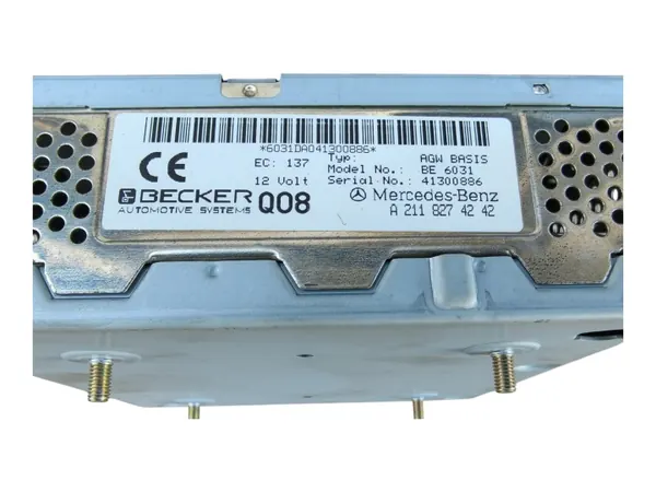 Amplificateur audio Becker Mercedes W211 OEM A2118274242 image 7