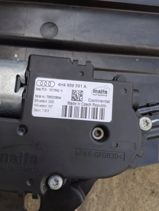 Audi A8 S8 D4 Schiebedach Baugruppe OEM 4H4877041FH image 6