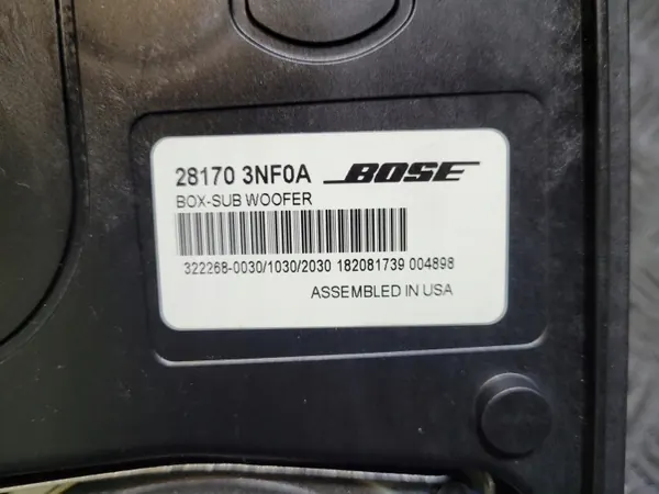 Basluidspreker Subwoofer OEM 281703NF0A voor Nissan Leaf II image 5