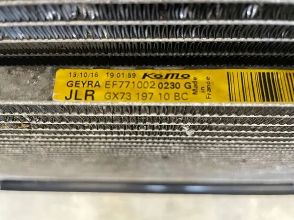 Complete Radiator Jaguar F-Pace X761 HK83-8C607-AE image 3