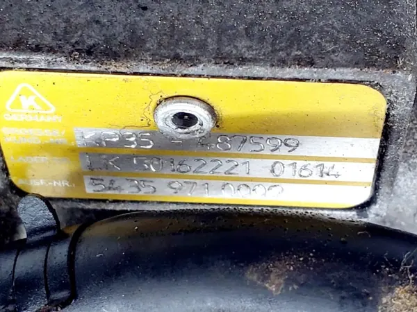 Turbo FORD FIESTA V 1.4L diesel KP35487599 image 3