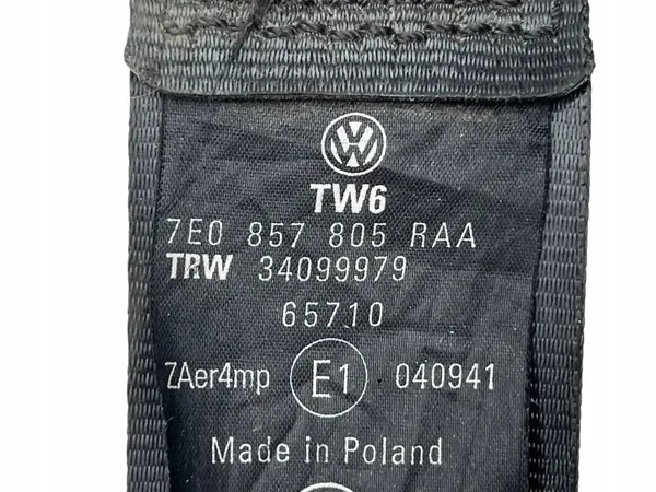 OEM 34099979 Säkerhetsbälte Vänster Fram VW Transporter image 4