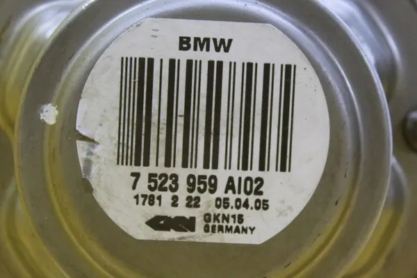 Demi-arbre gauche arrière BMW OEM 7523959 E90/E91 image 3