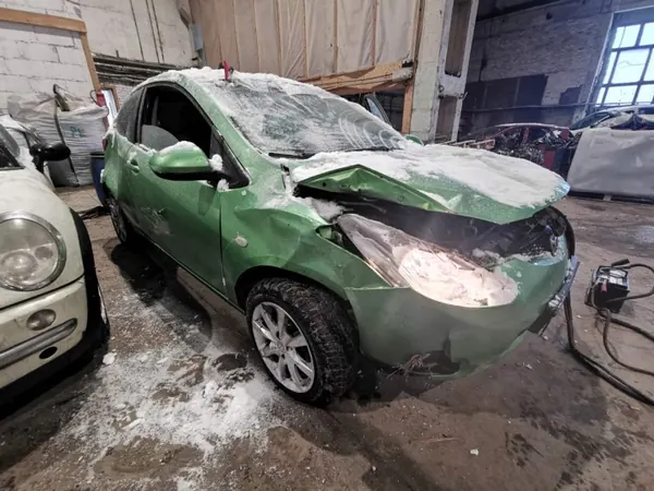 Mazda 2 Neljännesikkuna lasi OEM as2 - Taka oikea image 4
