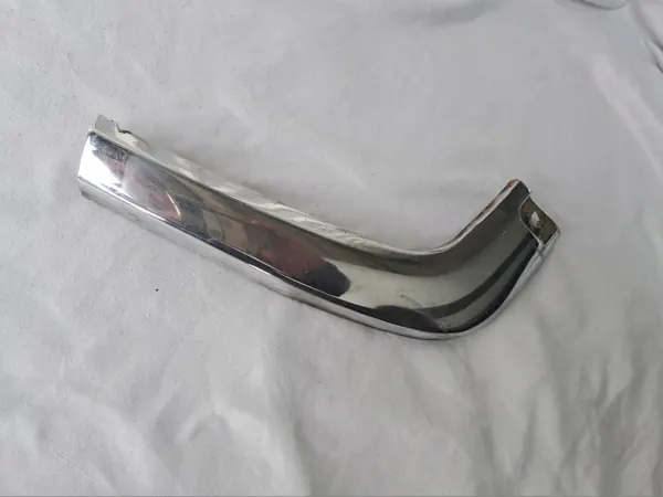Stoßstange vorne rechts verchromt OEM 1268850274 Mercedes W126 image 2