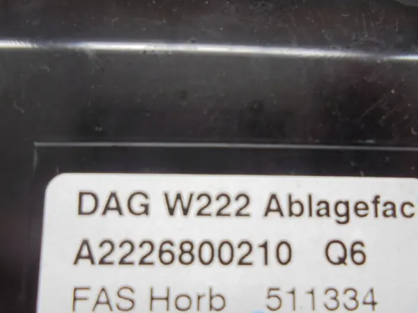 Aschenbecher Mercedes-Benz OE A2226800210 - Gebraucht image 3