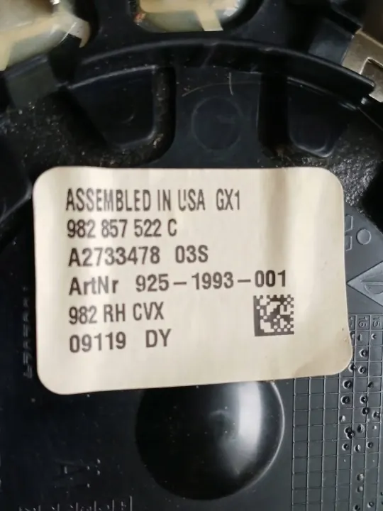 Porsche OE 982 Boxster 718 Cayman höger spegel-insert image 3