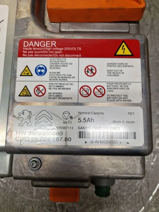 Convertisseur Batterie Hybride Citroen DS5 OEM 9802300880 image 6