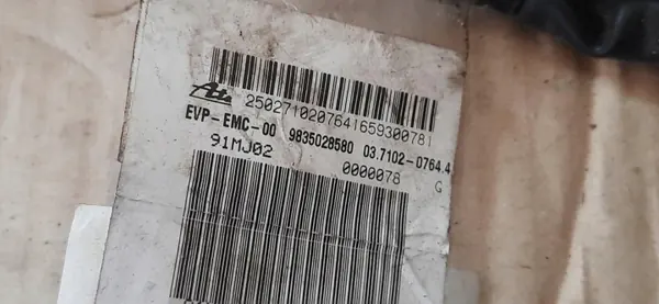 Tyhjiöpumppu OEM 9835028580 09000003 Opel Corsa F:lle image 3