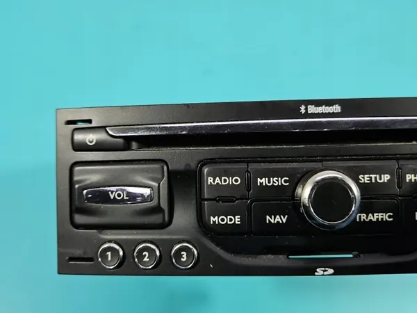 Radio de fábrica OEM 98016550XT para Peugeot 3008 I image 3
