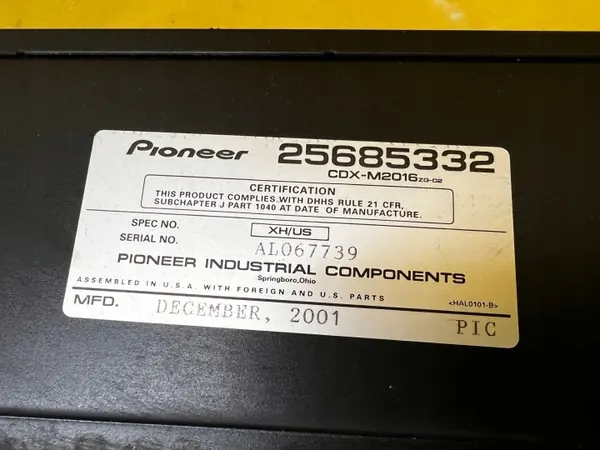 CD-wisselaar OEM 25685332 voor Chevrolet Corvette C5 image 6