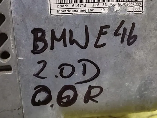 Chauffage Webasto BMW E46 OEM FROST_3-134362-64471B image 10