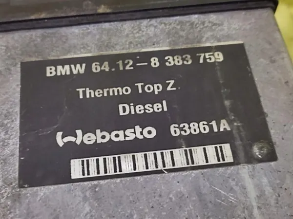 Chauffage Webasto BMW E46 OEM FROST_3-134362-64471B image 9