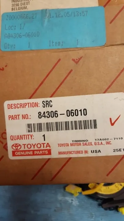 Toyota Terugrolband 84306-06010 image 2