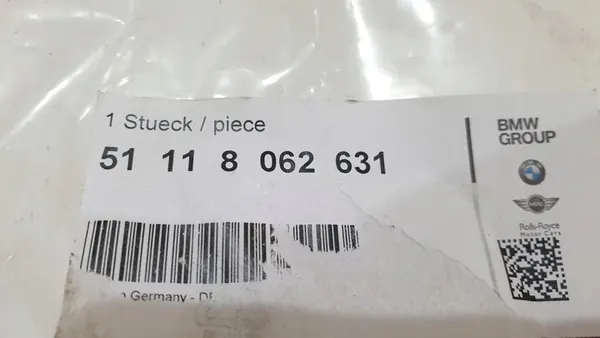 BMW OE 51118062631 Telaio Griglia Paraurti image 6